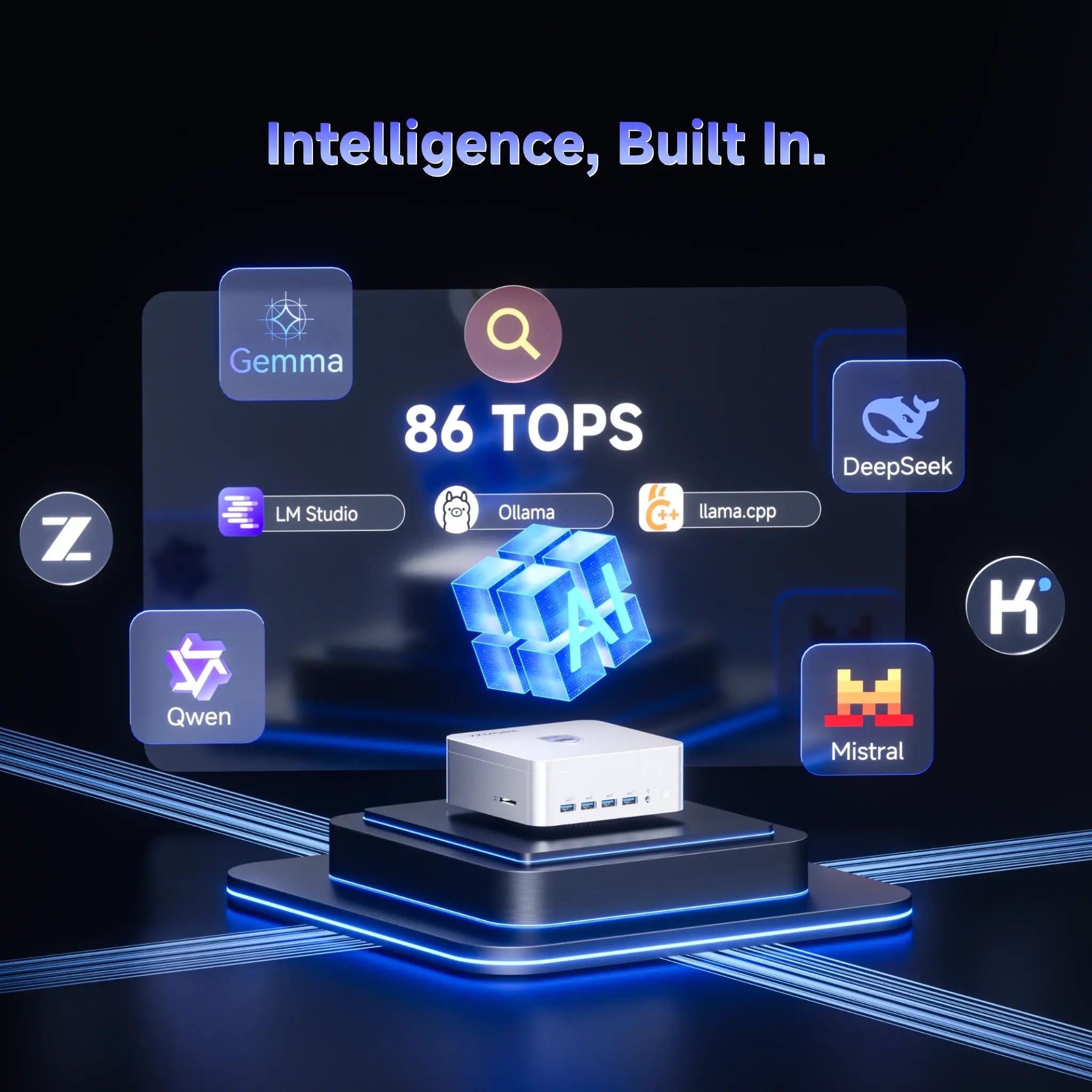 AX9 Max Mini AI PC with AMD Ryzen™ AI 9 HX 470