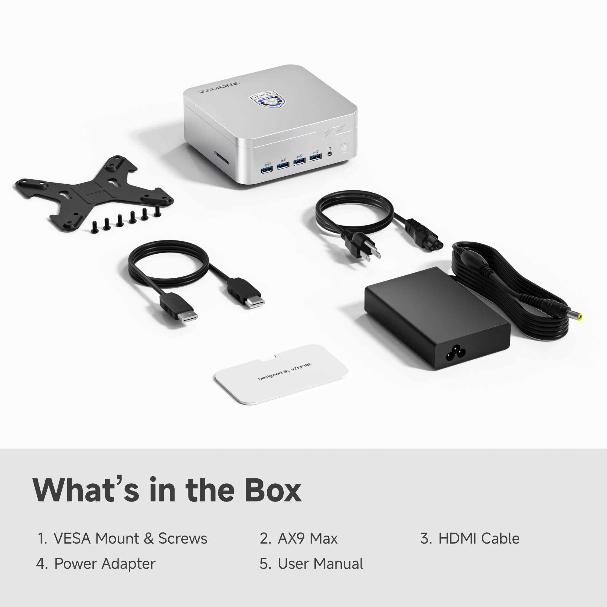 AX9 Max Mini AI PC with AMD Ryzen™ AI 9 HX 470