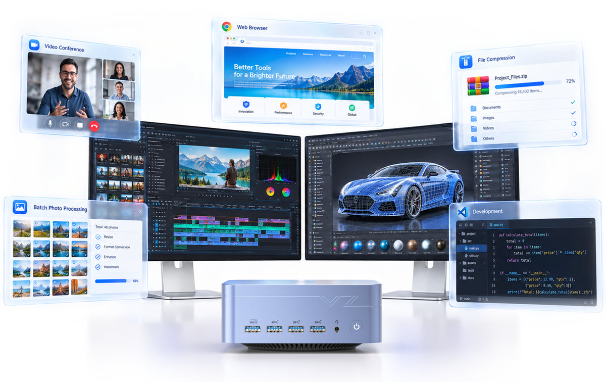 iX5 Max multitasking performance