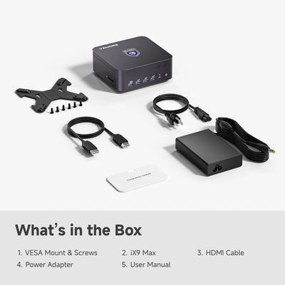 iX9 Max Mini PC with Intel® Core™ Ultra 9 185H