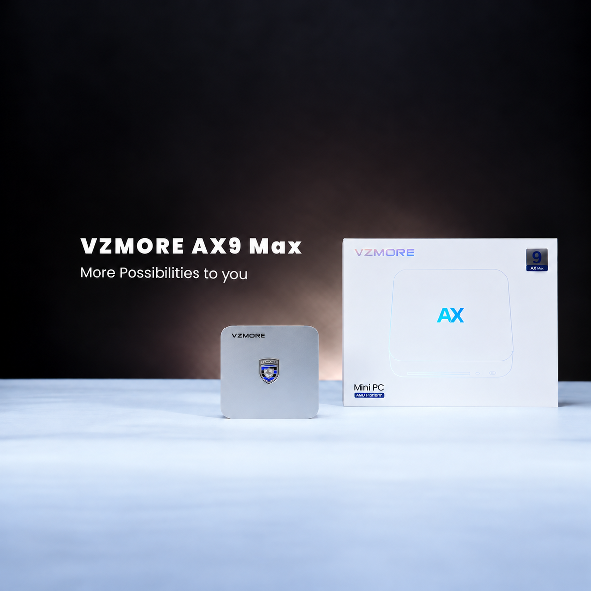 AX9 Max AI Mini PC with AMD Ryzen™ AI 9 HX 470
